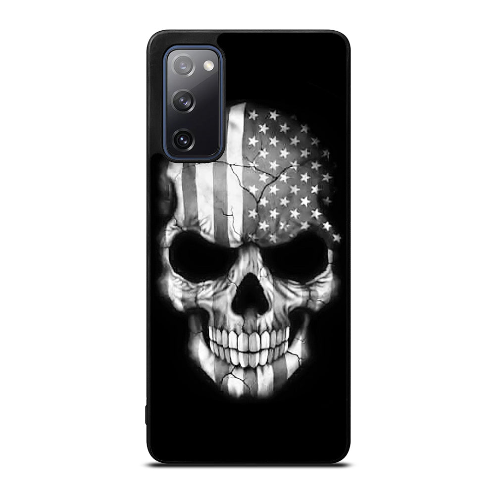 AMERICAN FLAG PUNISHER SKUL Samsung Galaxy S20 FE 5G Case