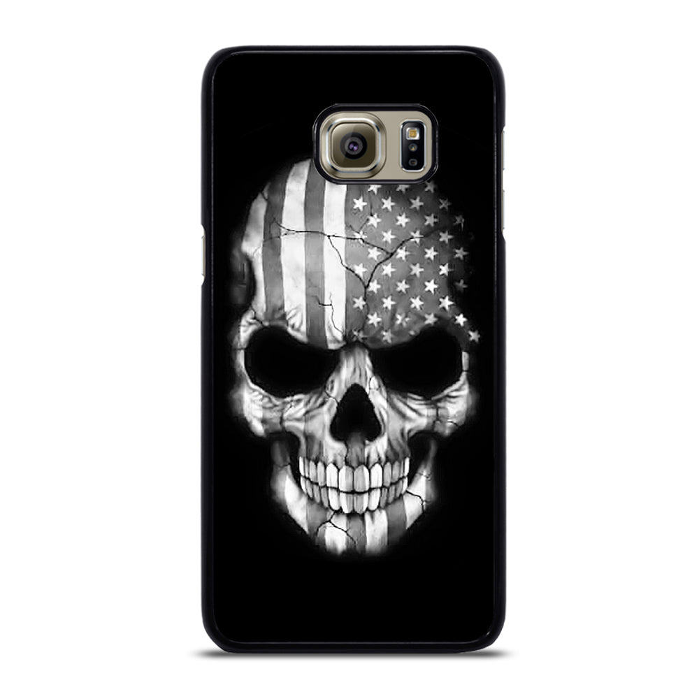 AMERICAN FLAG PUNISHER SKUL Samsung Galaxy S6 Edge Plus Case
