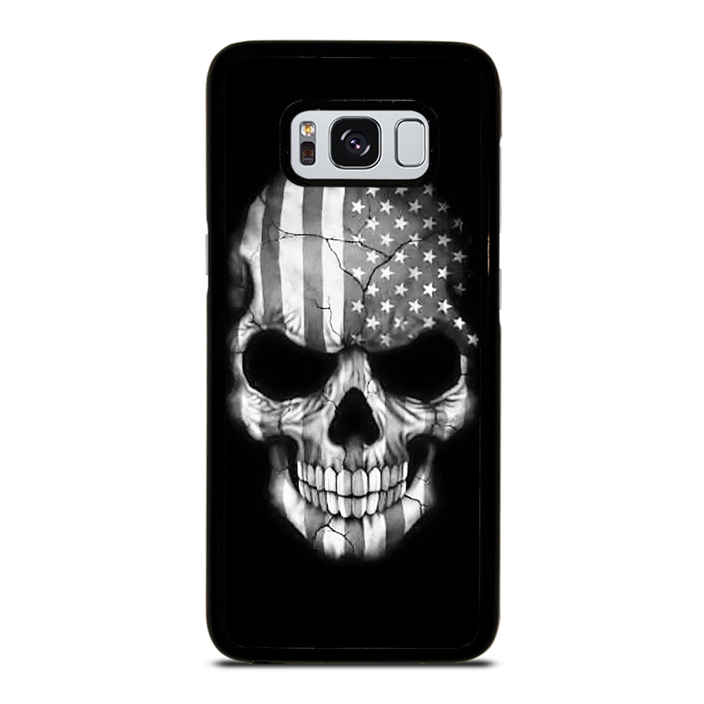 AMERICAN FLAG PUNISHER SKUL Samsung Galaxy S8 Case