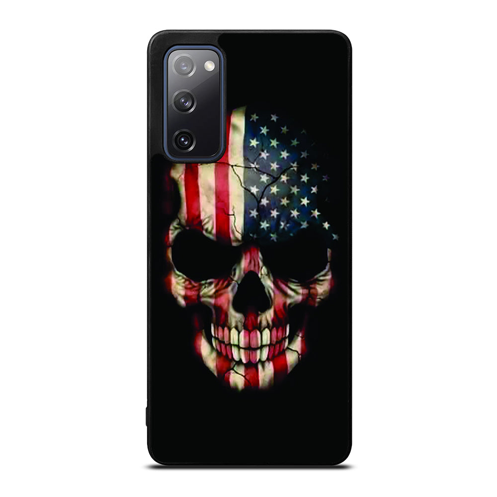 AMERICAN FLAG SKUL Samsung Galaxy S20 FE 5G Case