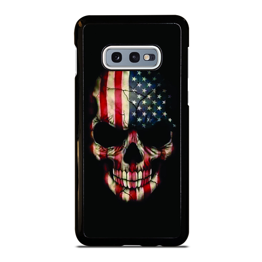 AMERICAN FLAG SKUL Samsung Galaxy S10e Case