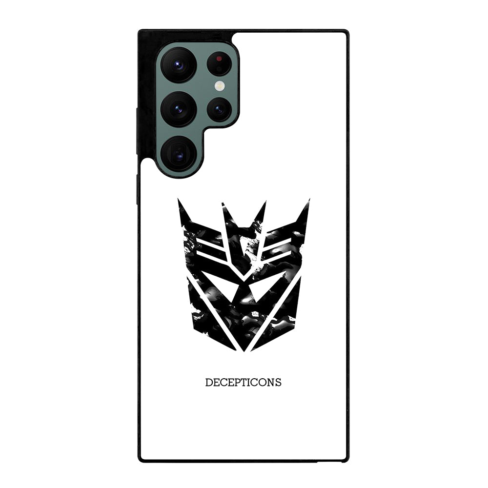 Abstract Transformers Decepticons Logo Samsung Galaxy S22 Ultra 5G Case