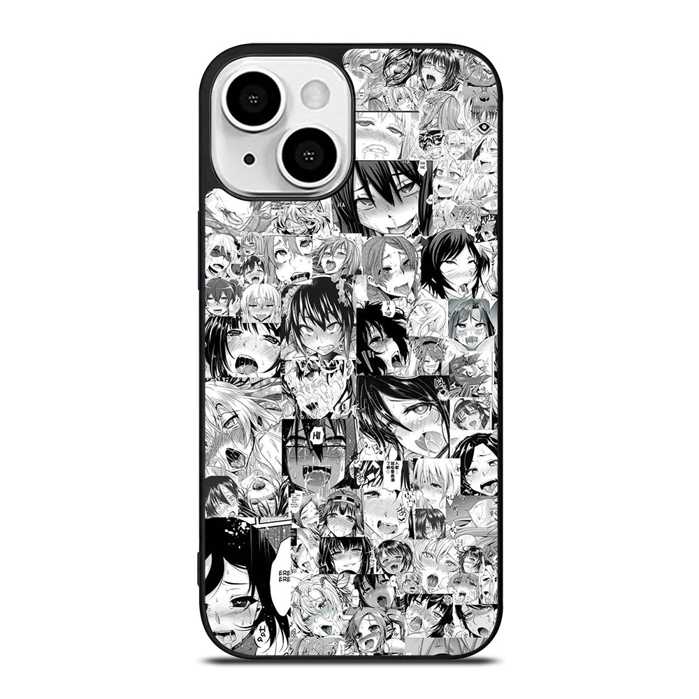 Ahegao Comic Anime iPhone 13 Mini Case