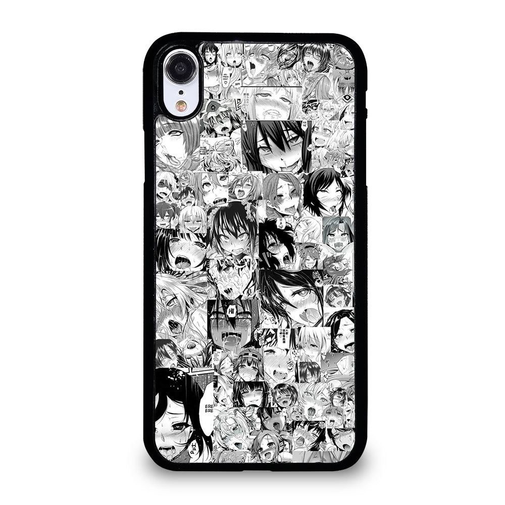 Ahegao Comic Anime iPhone XR Case
