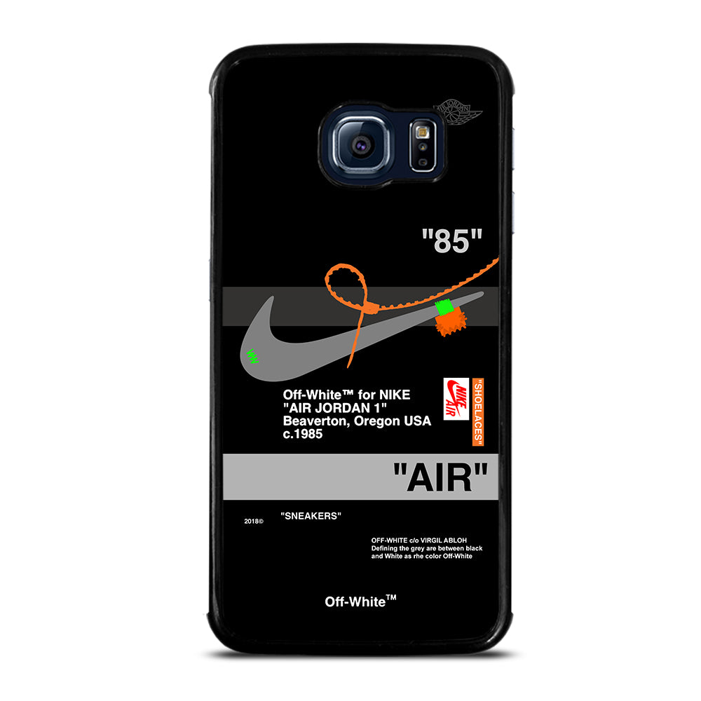 Air Jordan 1 Nike Off White Samsung Galaxy S6 Edge Case