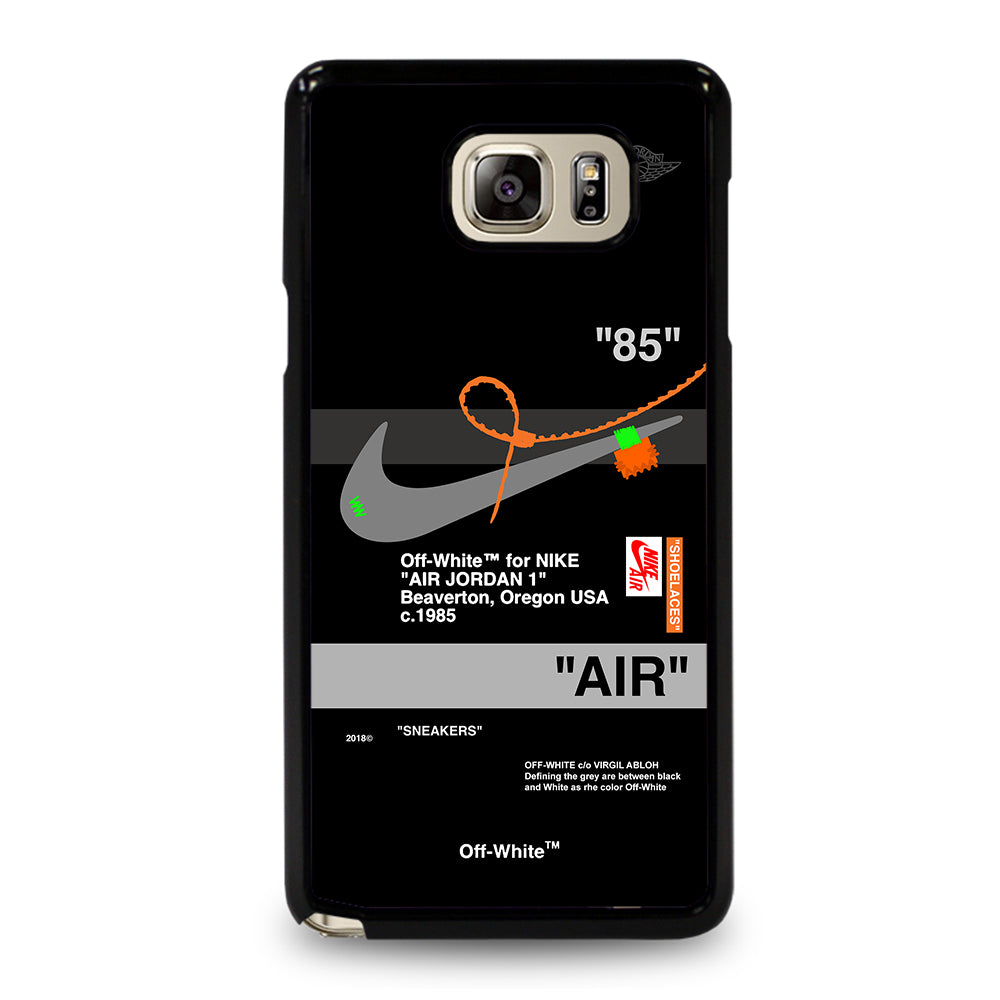 Air Jordan 1 Nike Off White Samsung Galaxy Note 5 Case