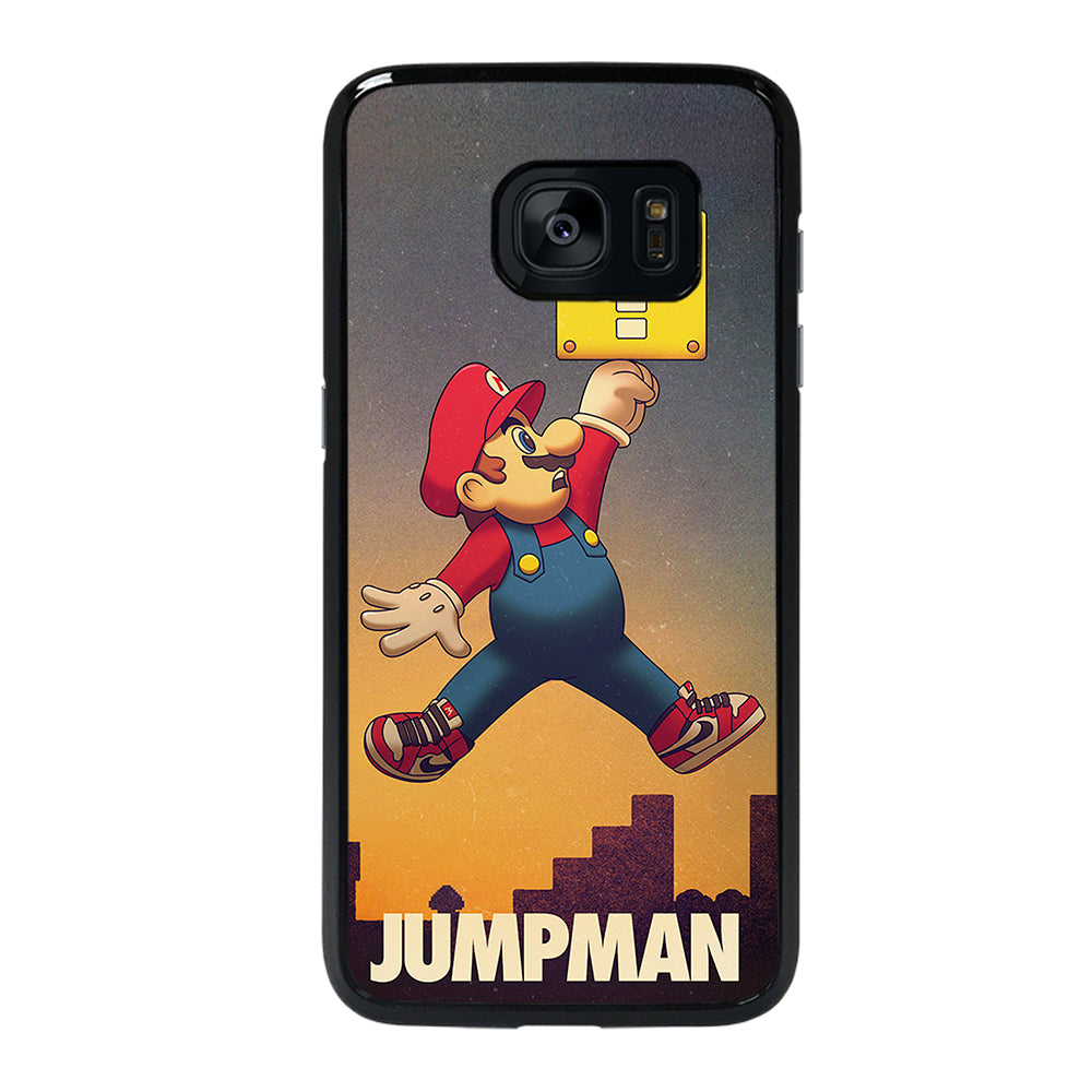 Air Jordan Mario Bross Samsung Galaxy S7 Edge Case
