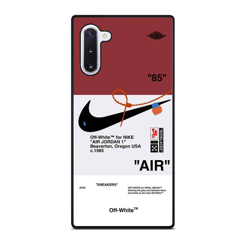 Air Jordan Nike Off White Samsung Galaxy Note 10 Case