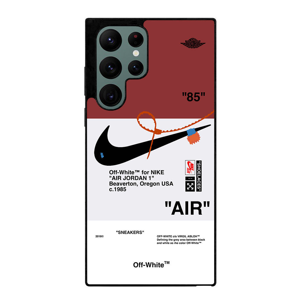 Air Jordan Nike Off White Samsung Galaxy S22 Ultra 5G Case