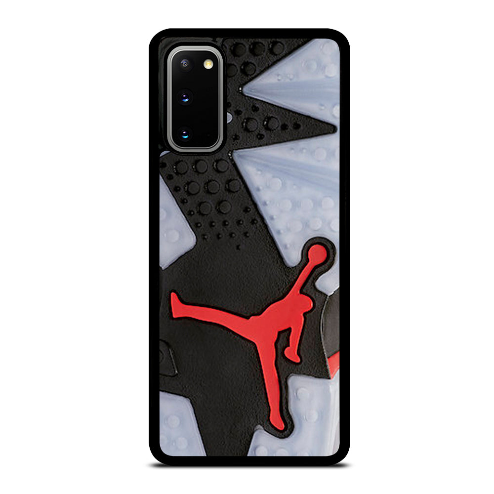 Air Jordan Black Red Sole Samsung Galaxy S20 / S20 5G Case