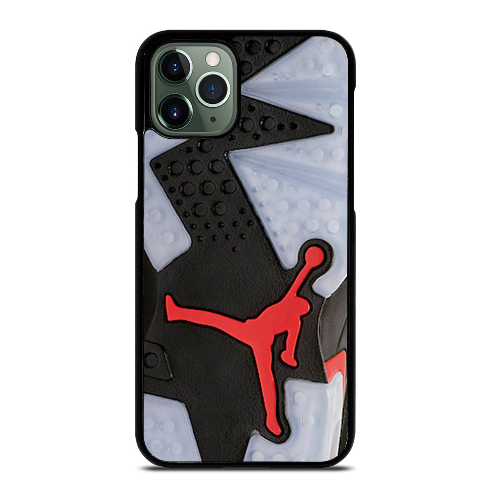 Air Jordan Black Red Sole iPhone 11 Pro Max Case