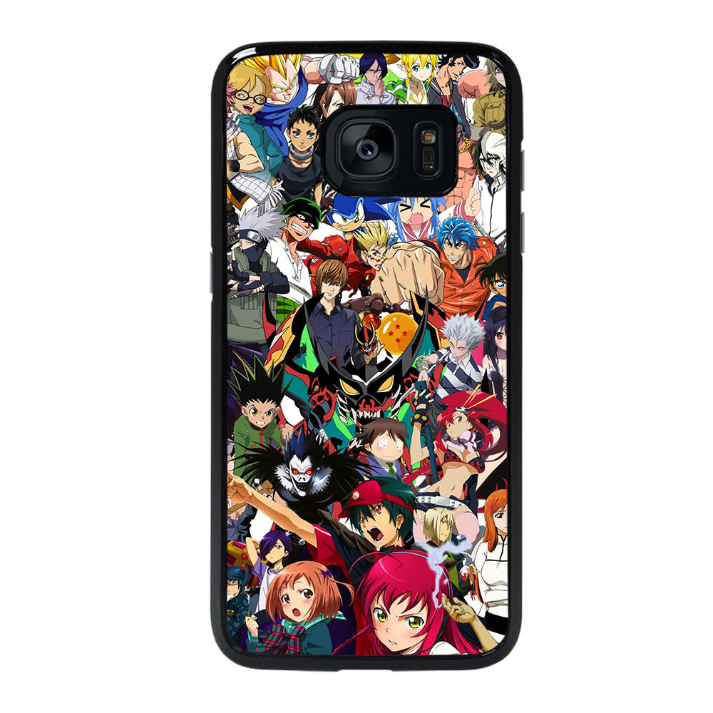 All Anime Crossover Samsung Galaxy S7 Edge Case