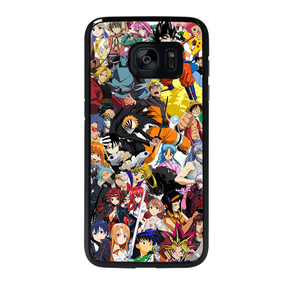 Anime Crossover Samsung Galaxy S7 Edge Case