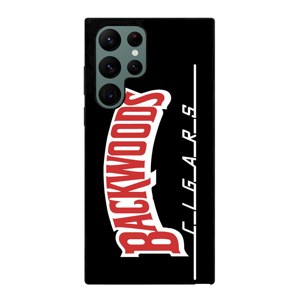BACKWOODS CIGARS BLACK Samsung Galaxy S22 Ultra 5G Case