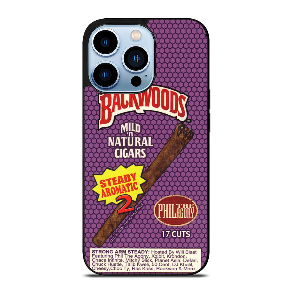 BACKWOODS CIGARS MILD iPhone 13 Pro Max Case