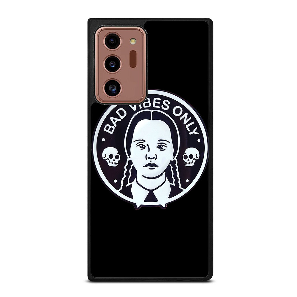 BAD VIBES ONLY WEDNESDAY ADDAMS Samsung Galaxy Note 20 Ultra Case