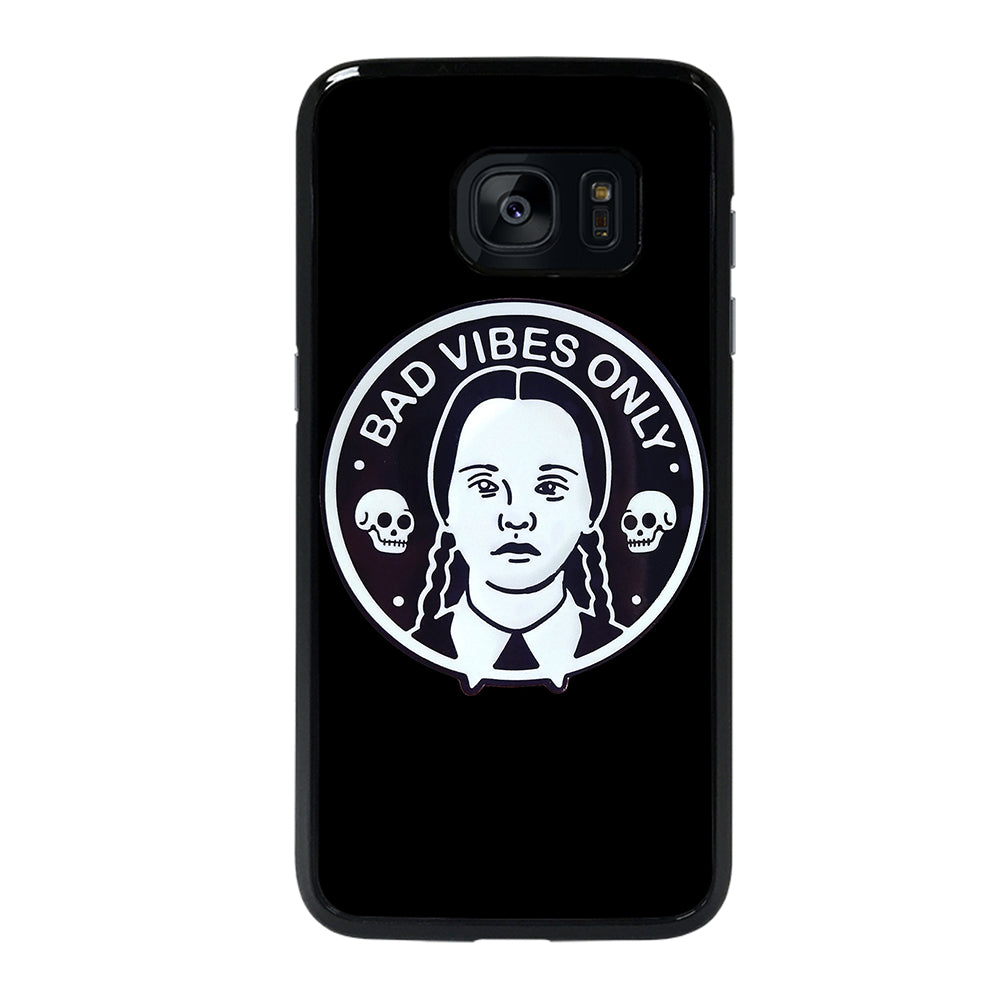 BAD VIBES ONLY WEDNESDAY ADDAMS Samsung Galaxy S7 Edge Case