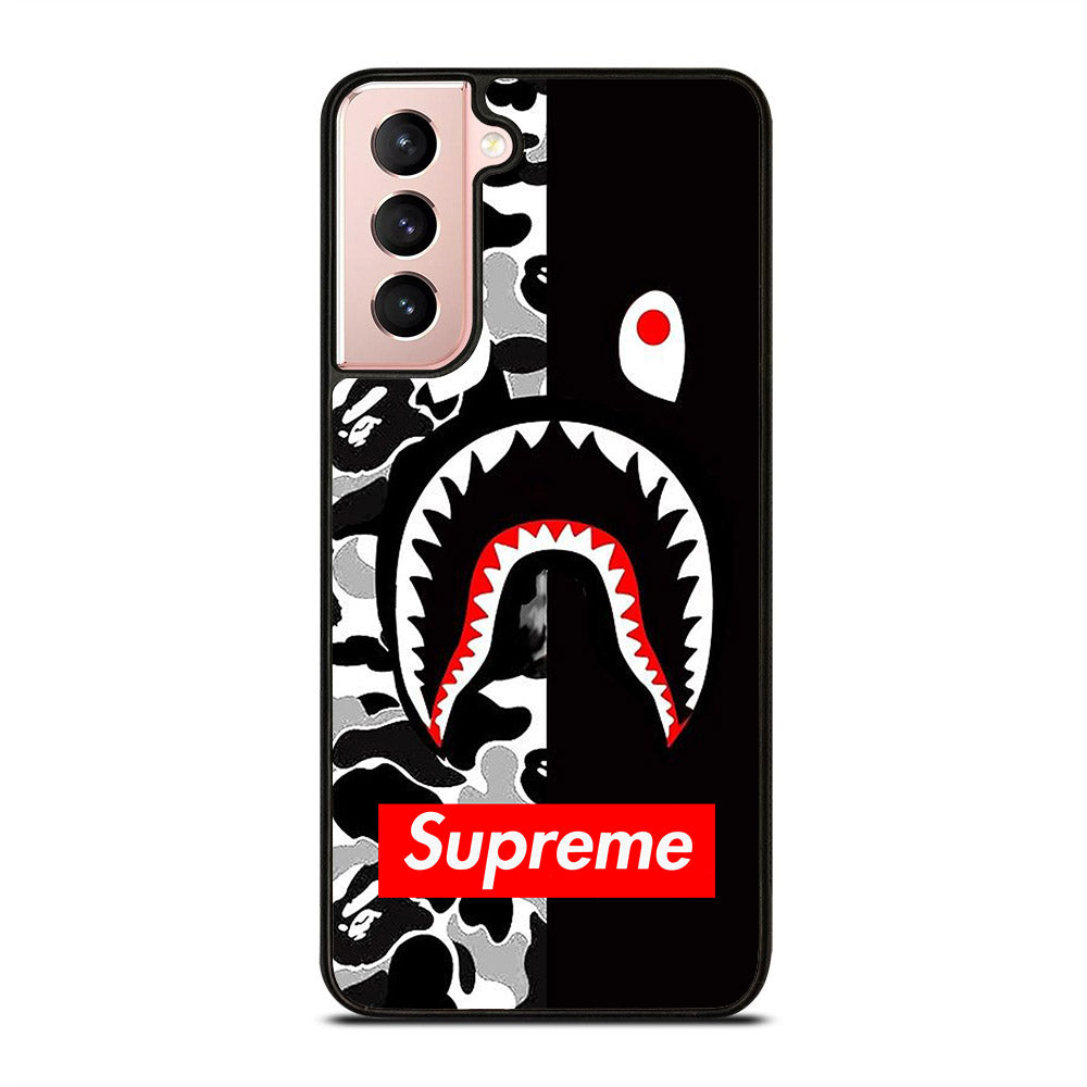 BAPE SHARK SUPRE ME Samsung Galaxy S21 5G Case