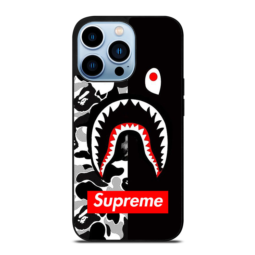 BAPE SHARK SUPRE ME iPhone 13 Pro Max Case