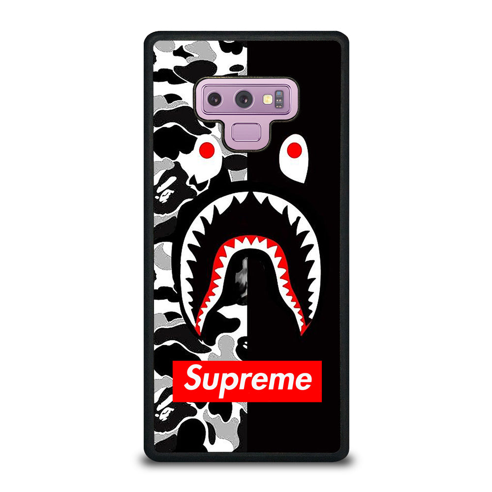 BAPE SHARK SUPRE ME Samsung Galaxy Note 9 Case