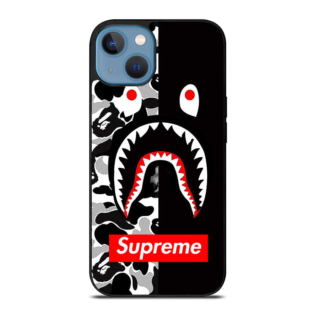 BAPE SHARK SUPRE ME iPhone 13 Case
