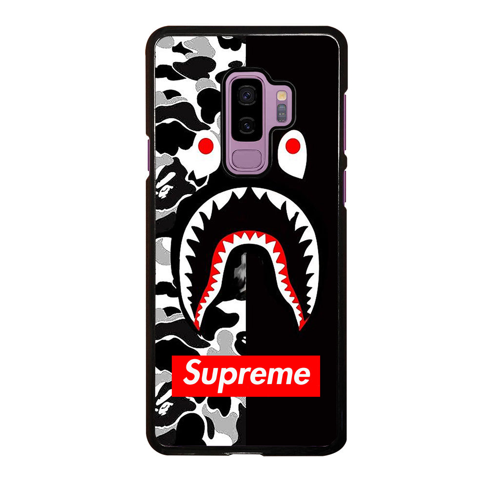 BAPE SHARK SUPRE ME Samsung Galaxy S9 Plus Case