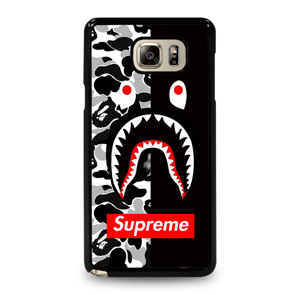 BAPE SHARK SUPRE ME Samsung Galaxy Note 5 Case
