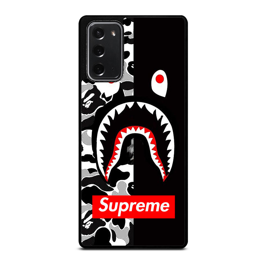 BAPE SHARK SUPRE ME Samsung Galaxy Note 20 Case