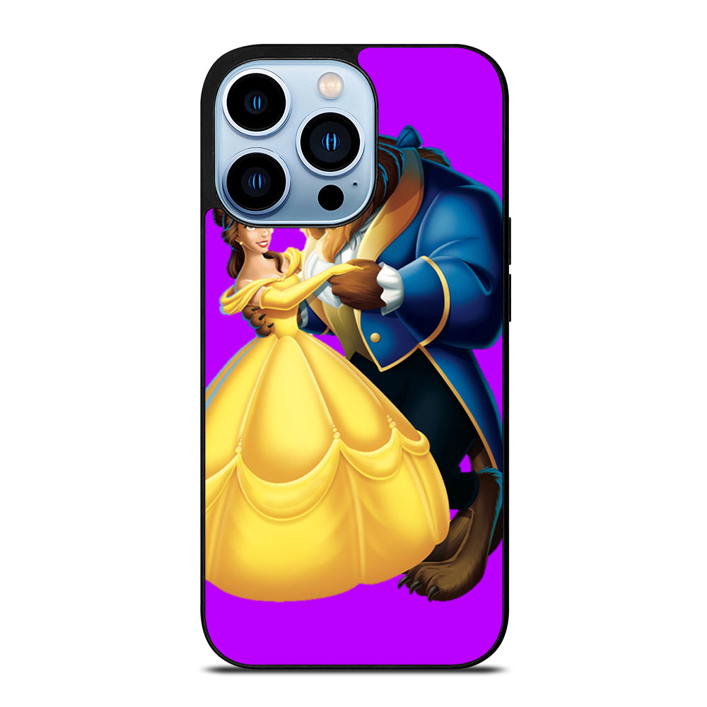 BEAUTY AND THE BEAST ROMANCE DANCING CARTOON iPhone 13 Pro Max Case