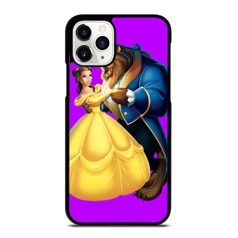 BEAUTY AND THE BEAST ROMANCE DANCING CARTOON iPhone 11 Pro Case