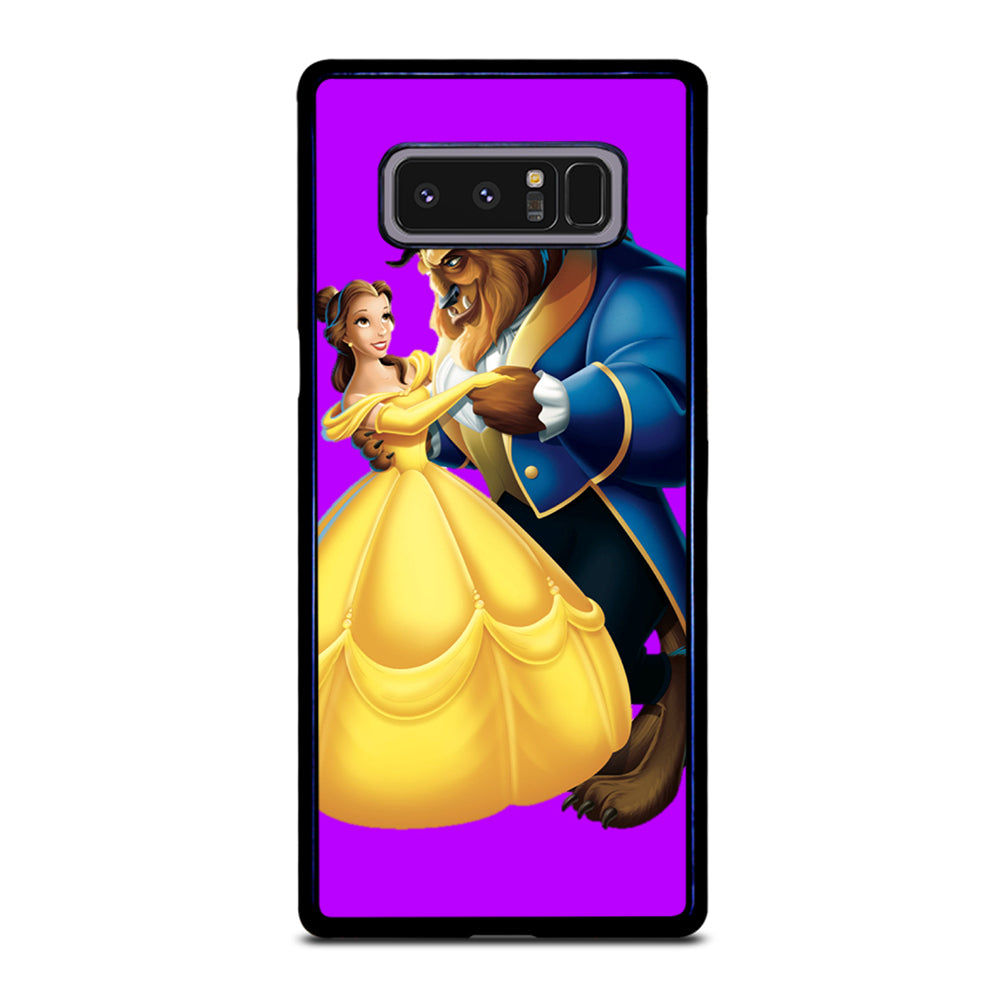 BEAUTY AND THE BEAST ROMANCE DANCING CARTOON Samsung Galaxy Note 8 Case