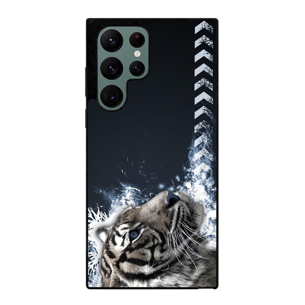BENGAL TIGER FACE WITH ARROW Samsung Galaxy S22 Ultra 5G Case