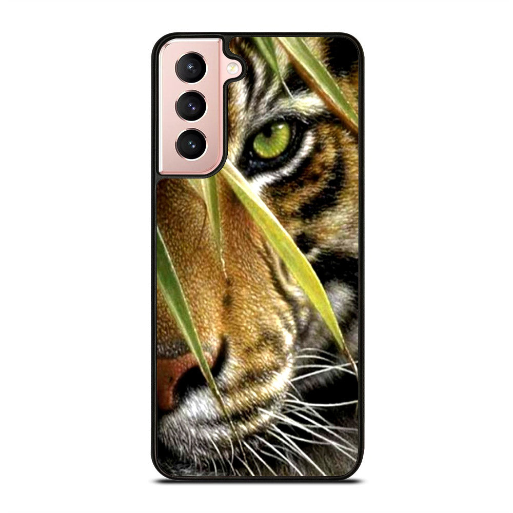 BENGAL TIGER IN A HALF FACE Samsung Galaxy S21 5G Case
