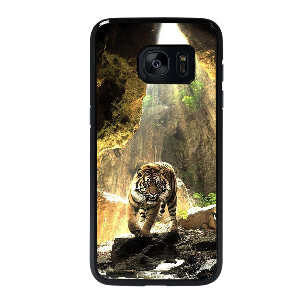 BENGAL TIGER WITH SUNSHINE Samsung Galaxy S7 Edge Case