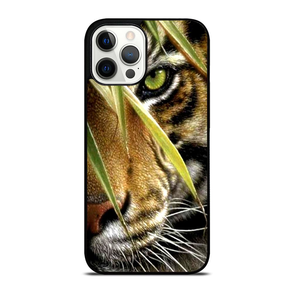 BENGAL TIGER IN A HALF FACE iPhone 12 Pro Max Case