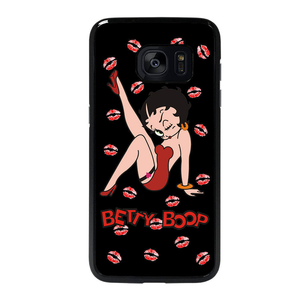 BETTY BOOP KISS Samsung Galaxy S7 Edge Case