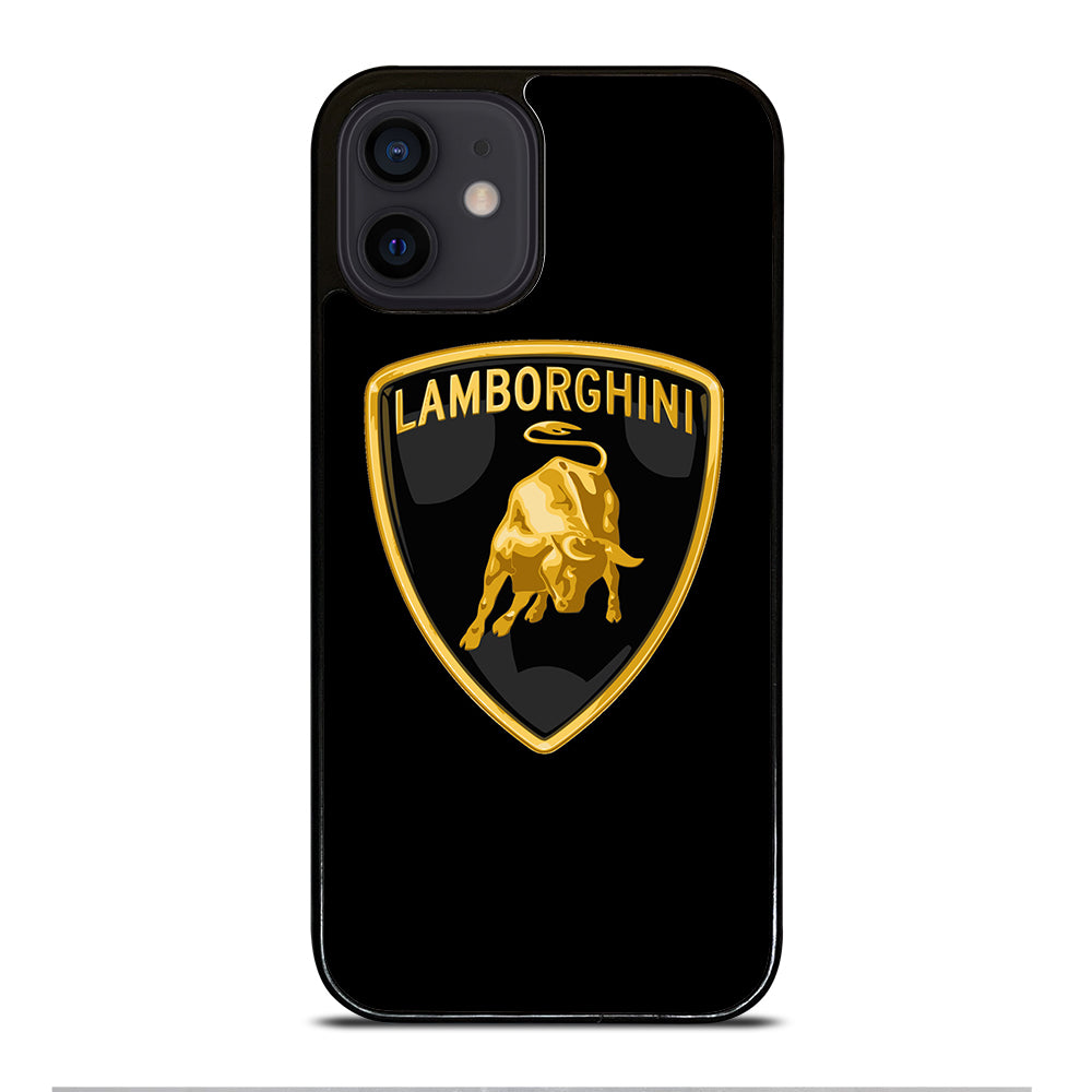 BLACK LAMBORGHINI iPhone 12 Mini Case