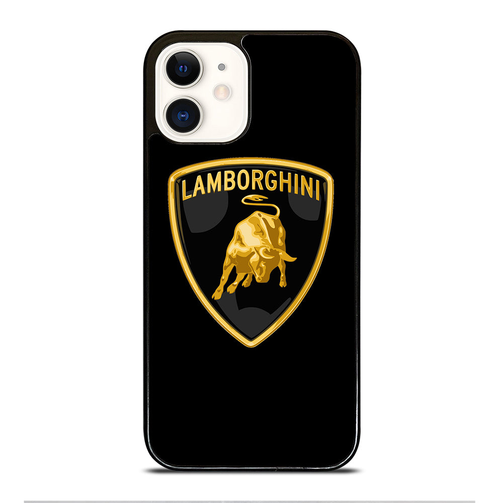 BLACK LAMBORGHINI iPhone 12 Case
