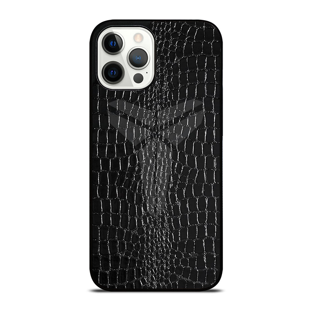 BLACK MAMBA LEATHER MOTIF iPhone 12 Pro Max Case