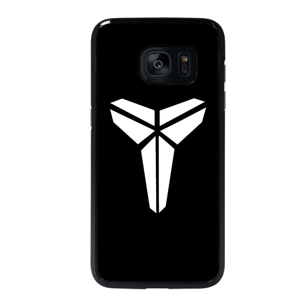 BLACK MAMBA LOGO BLACK Samsung Galaxy S7 Edge Case