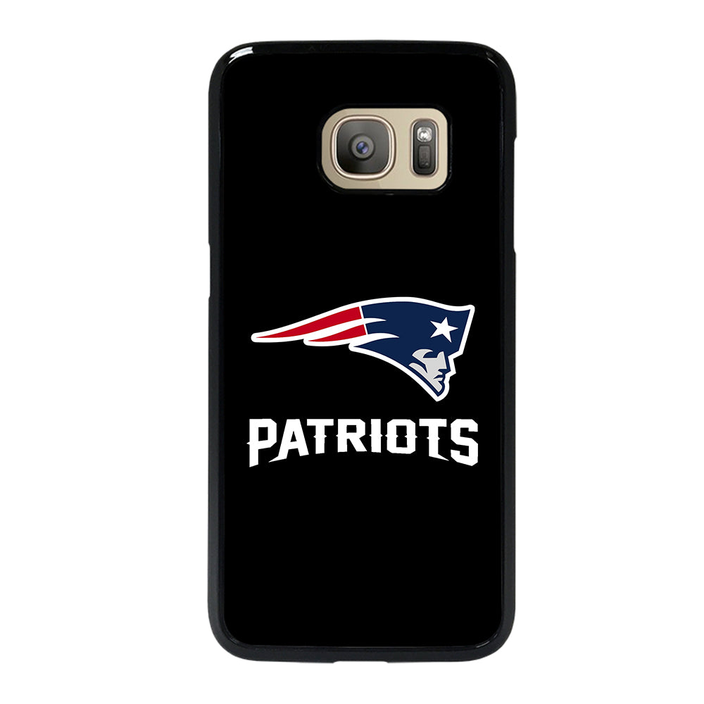 BLACK NEW ENGLAND PATRIOTS Samsung Galaxy S7 Case