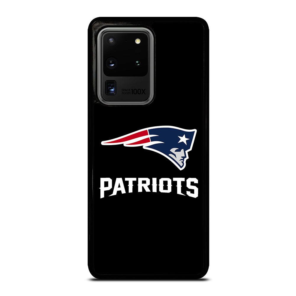 BLACK NEW ENGLAND PATRIOTS Samsung Galaxy S20 Ultra / S20 Ultra 5G Case
