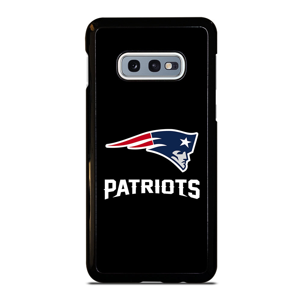 BLACK NEW ENGLAND PATRIOTS Samsung Galaxy S10e Case