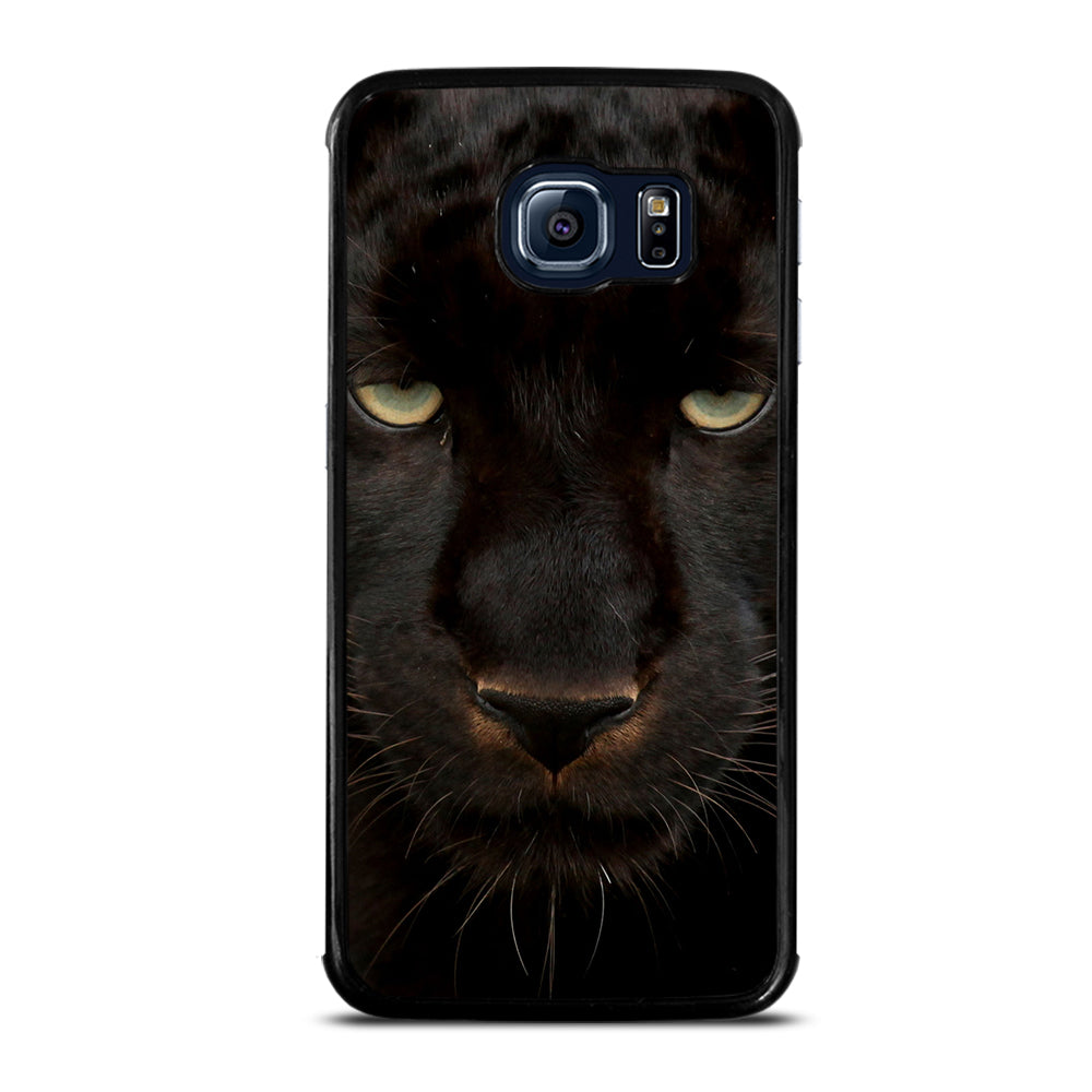 BLACK PANTHER FACE Samsung Galaxy S6 Edge Case
