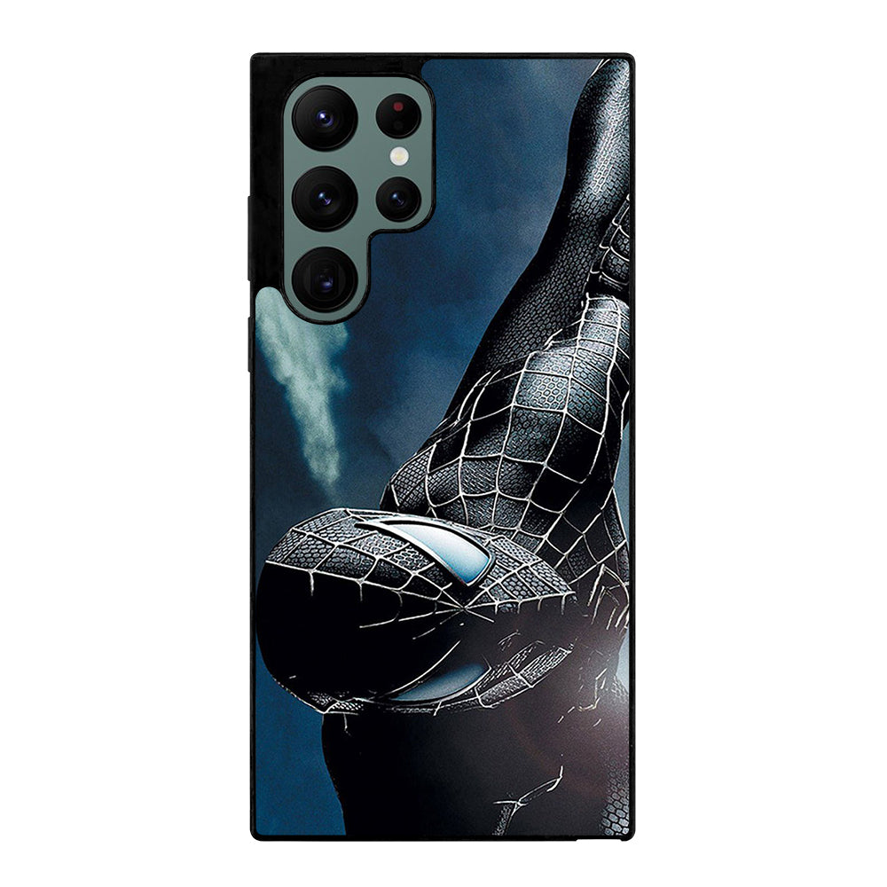 BLACK SPIDERMAN Samsung Galaxy S22 Ultra 5G Case