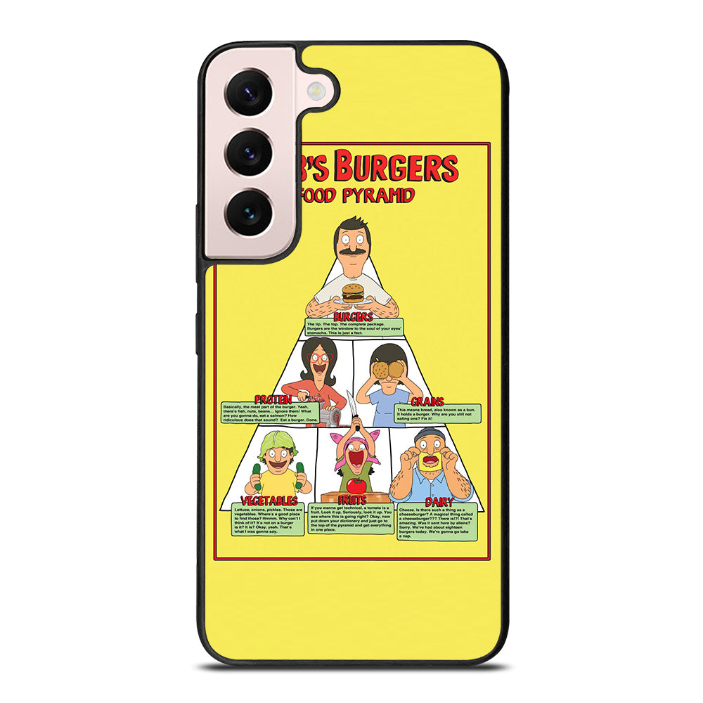 BOB'S BURGERS FOOD PYRAMID Samsung Galaxy S22 Plus 5G Case