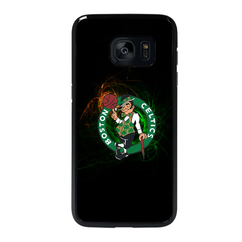 BOSTON CELTICS LOGO ART Samsung Galaxy S7 Edge Case