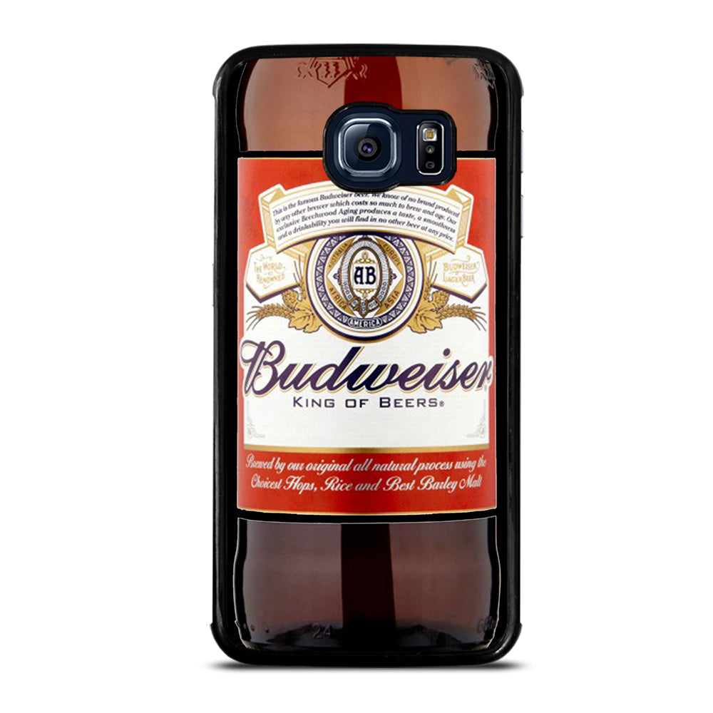 BUDWEISER BOTTLE Samsung Galaxy S6 Edge Case