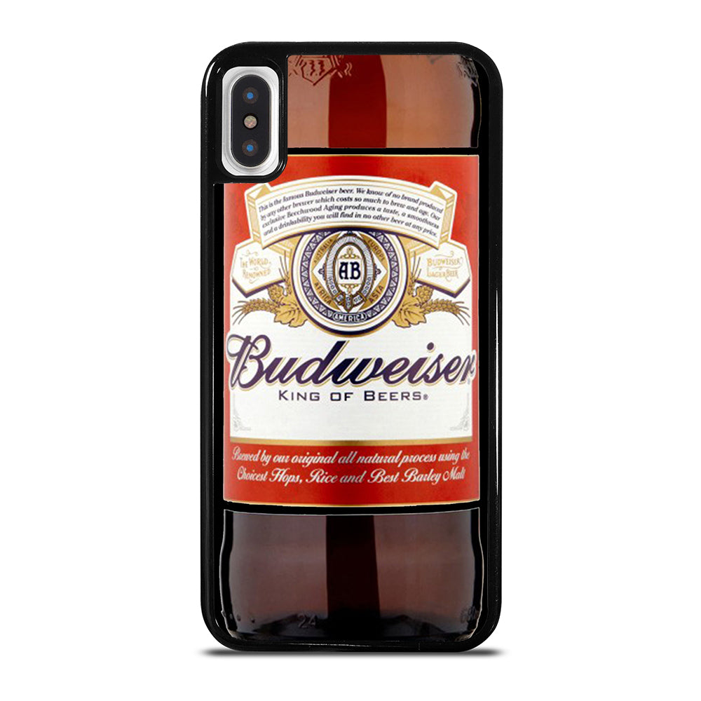 BUDWEISER BOTTLE iPhone X / XS Case