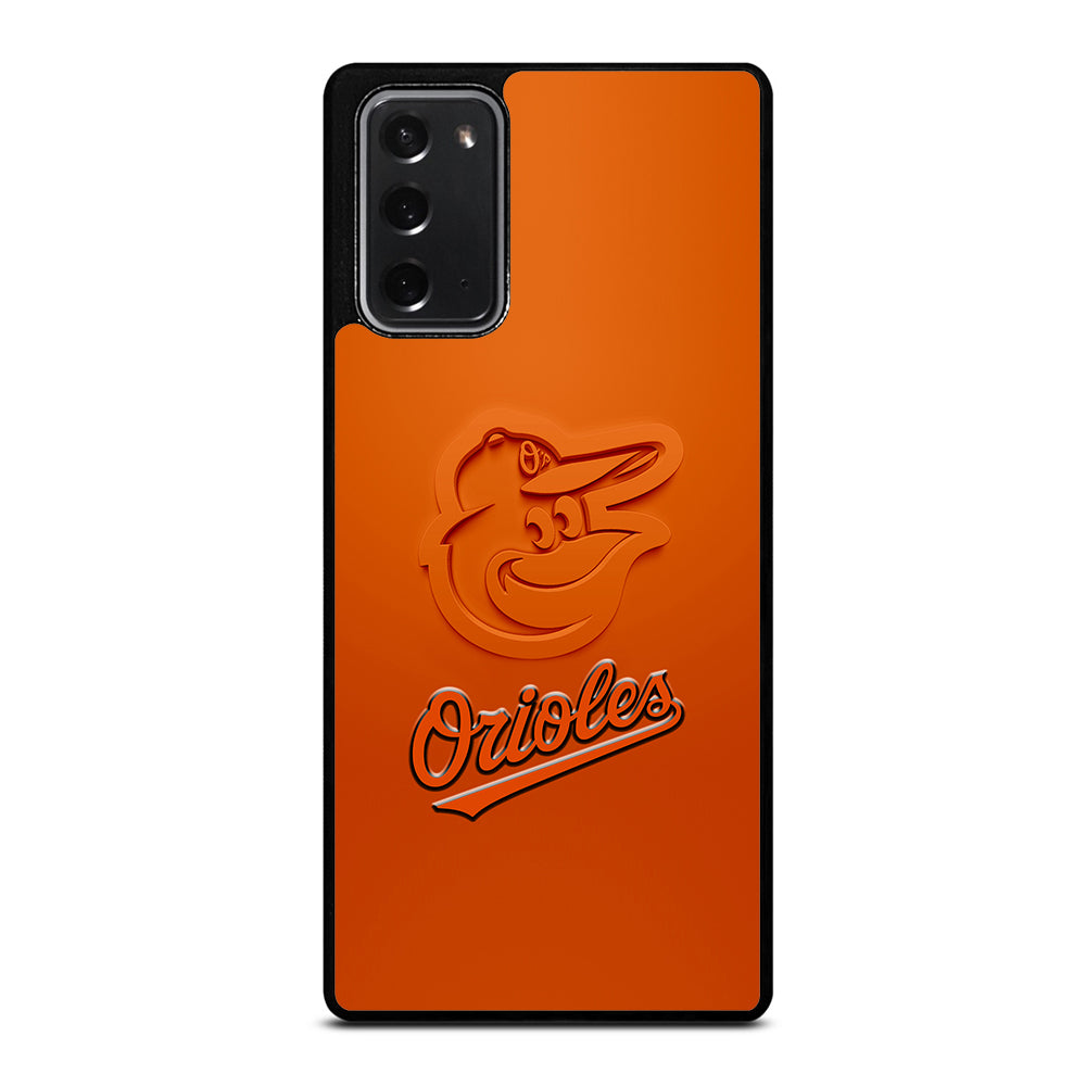 Baltimore Orioles Mlb Team Samsung Galaxy Note 20 Case